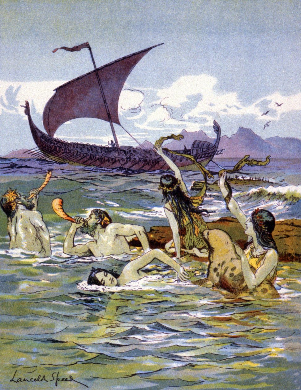 Jason and the Golden Fleece, ca. 1900 (illustrasjon) av Lancelot Speed
