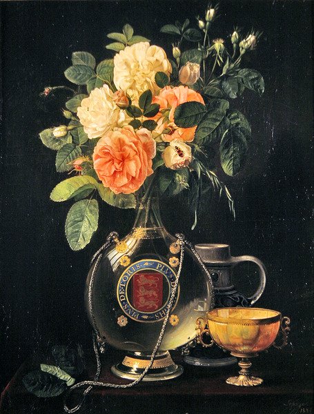 Røde eller hvite roser eller flere tories eller flere whigs, 1826 av Lapage