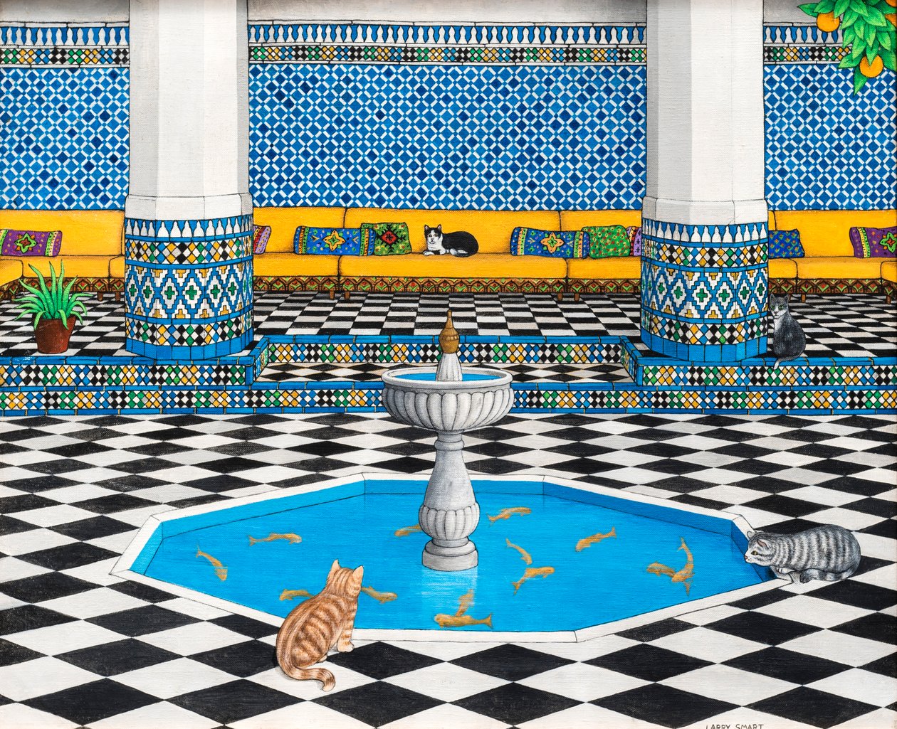 Cool Cats i Marrakech, 1993 av Larry Smart