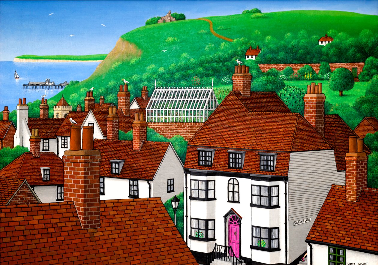 Hastings gamleby, 2002 av Larry Smart