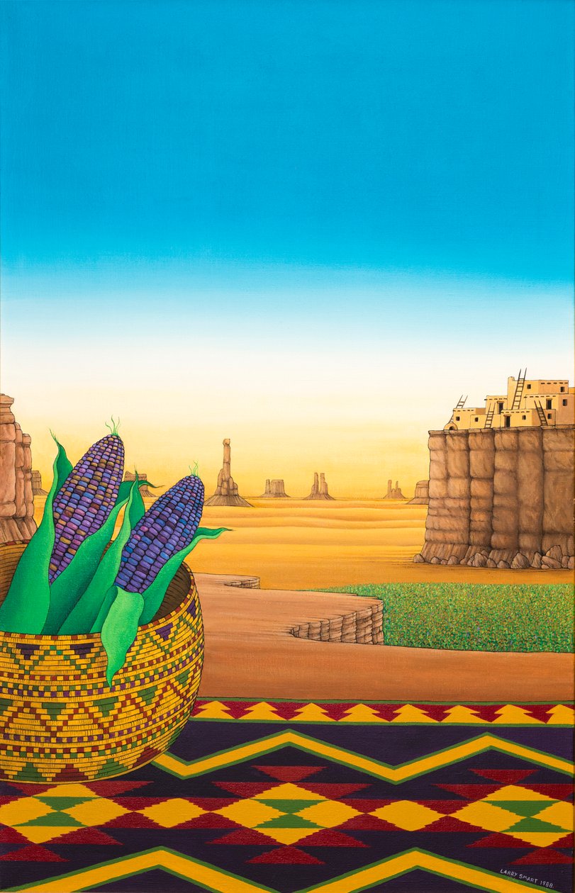 Hopi Blue Corn, 1998 av Larry Smart