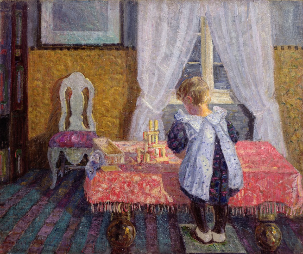 Ingrid in the living room, Skjellerud av Lars Jorde