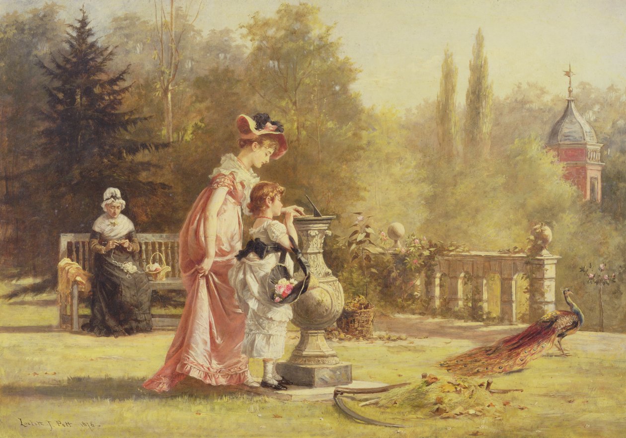 Livet er som et solur, 1878 av Laslett John Pott