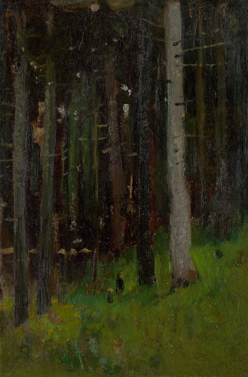 To i skogen av Laszlo Mednyanszky