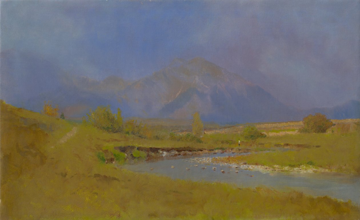 Podtatranska landskap etter vårregn, 1878-79 av Laszlo Mednyanszky