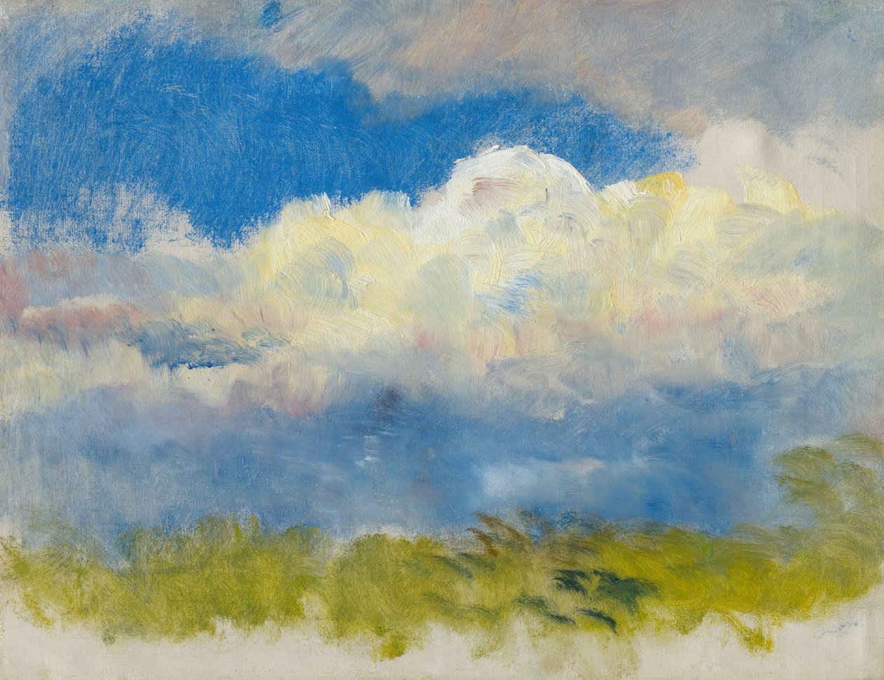 Vårhimmel, ca. 1890 av Laszlo Mednyanszky