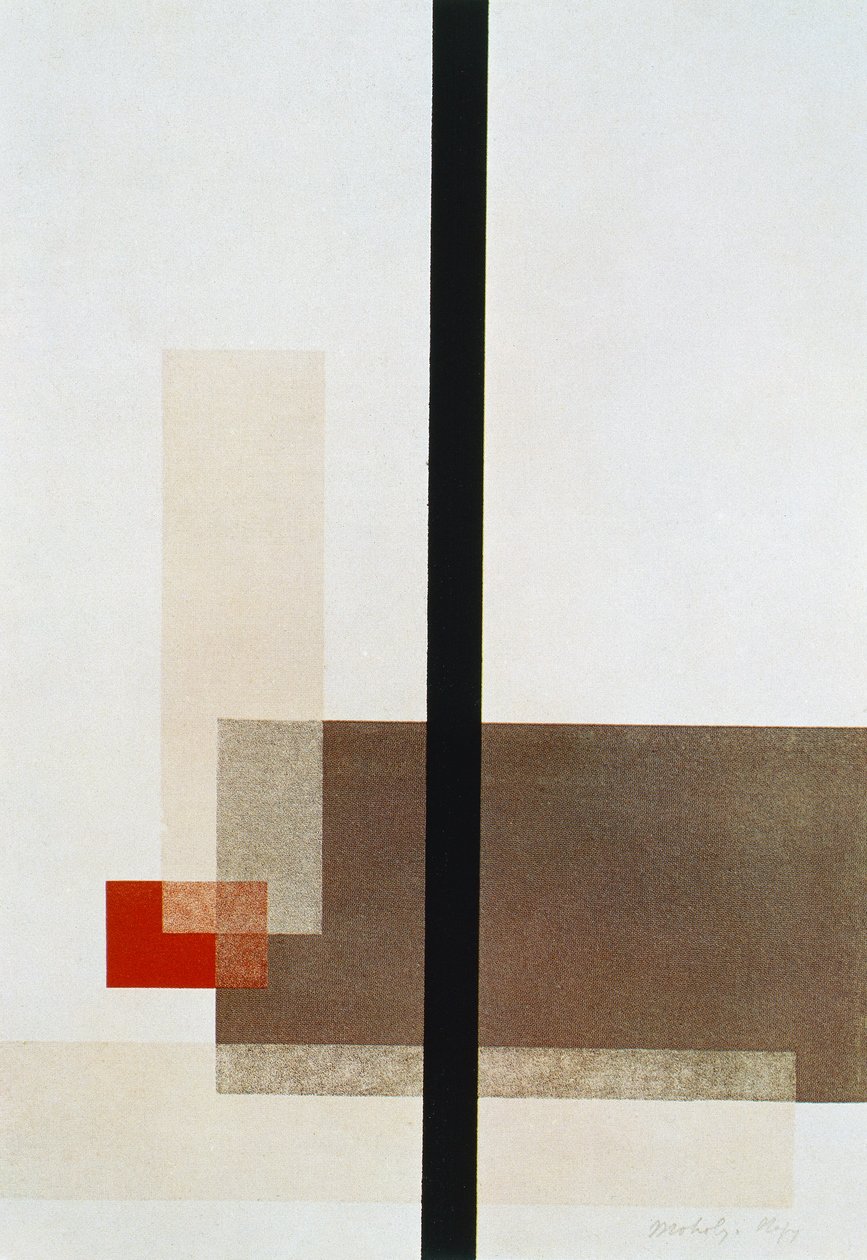 Komposisjon av Laszlo Moholy Nagy