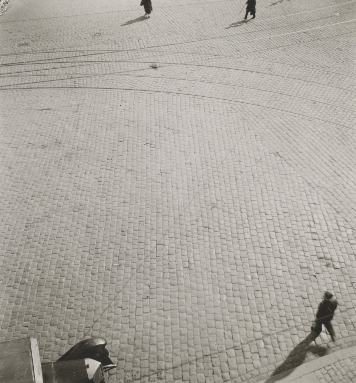 Uten tittel, ca. 1920 (kontakttrykk av gelatinsølv) av Laszlo Moholy Nagy