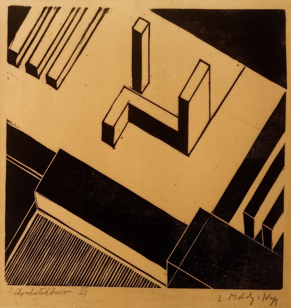 arkitektur av Laszlo Moholy-Nagy