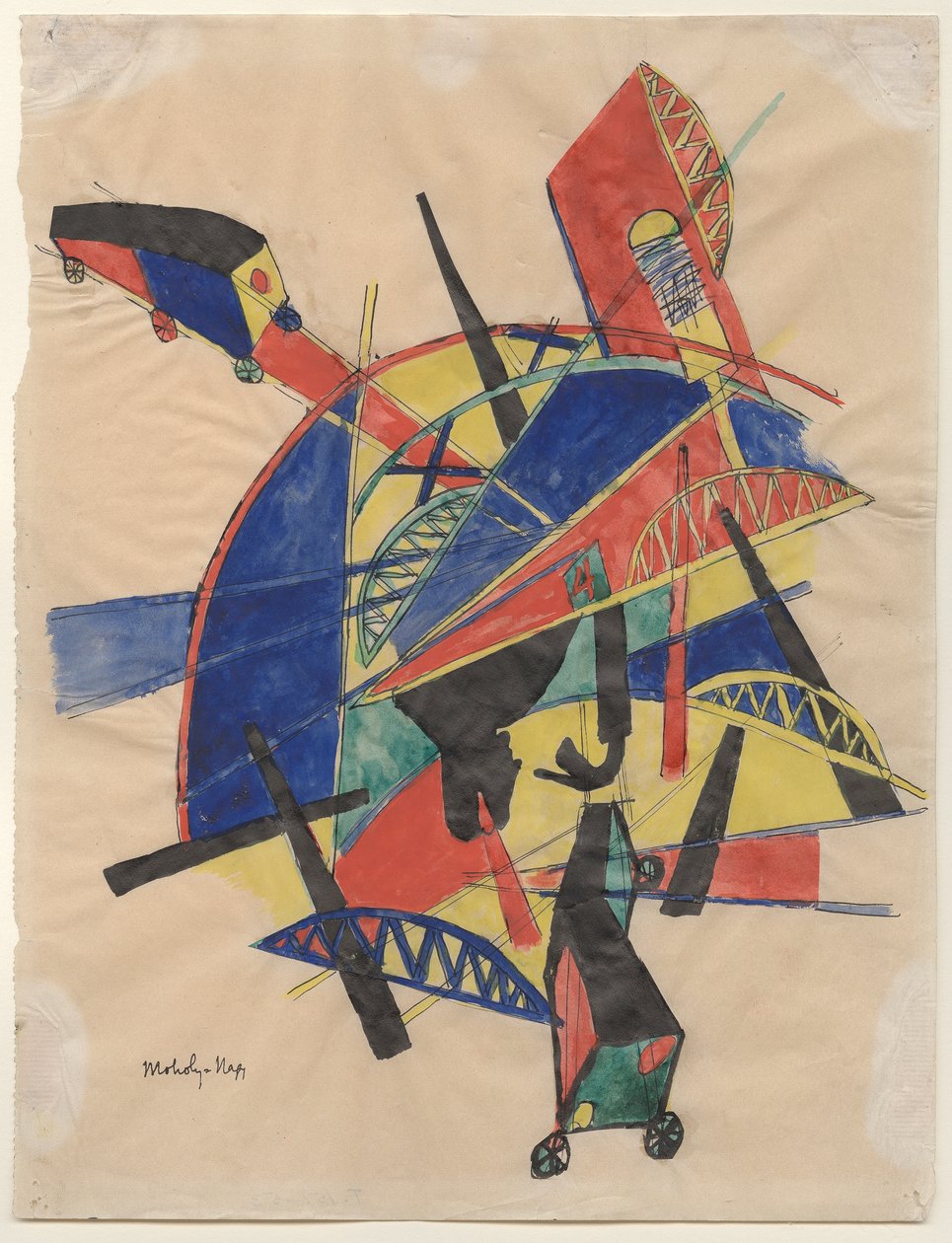 Broer, 1920-21 av Laszlo Moholy Nagy