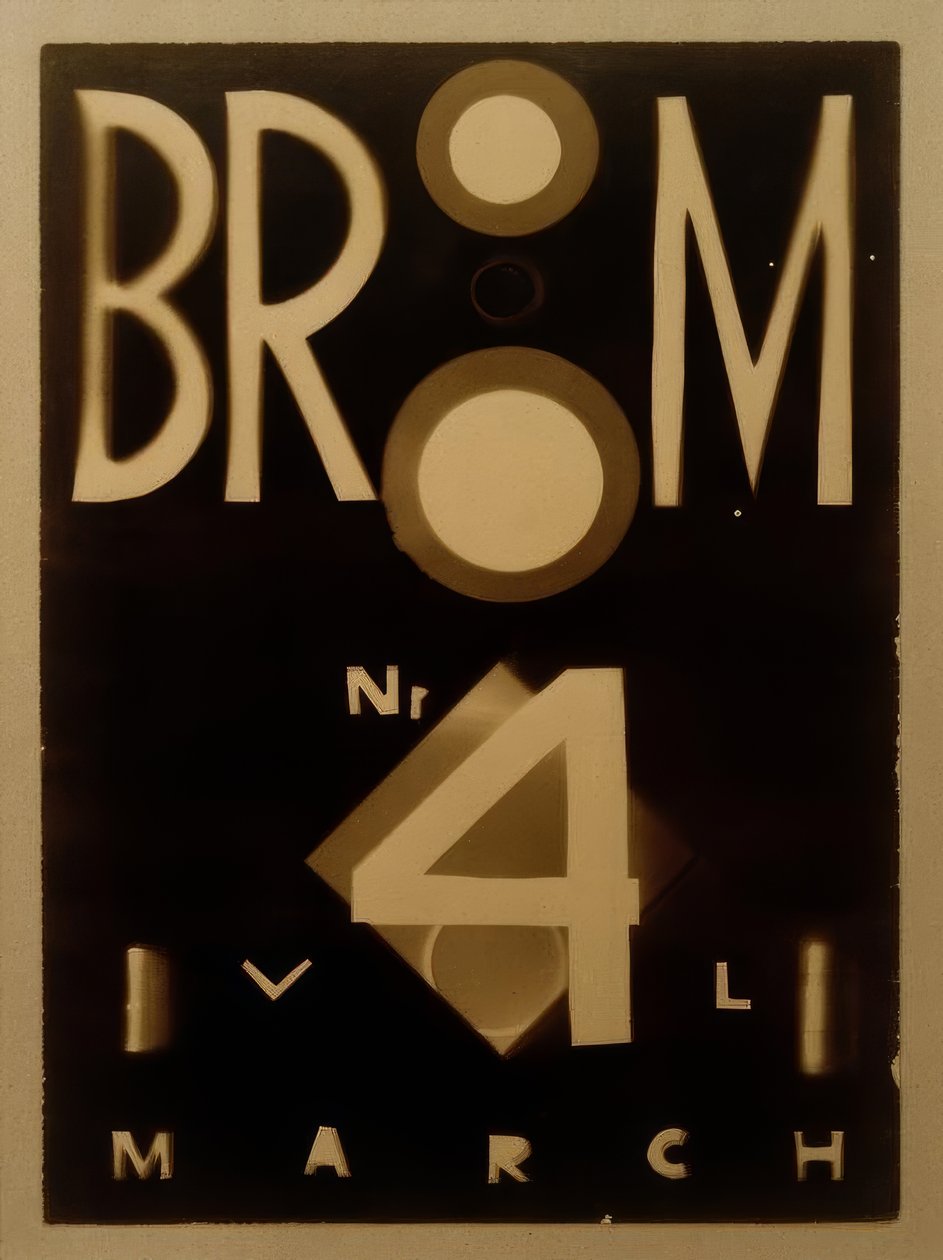 Broom: An International Magazine of the Arts av Laszlo Moholy Nagy