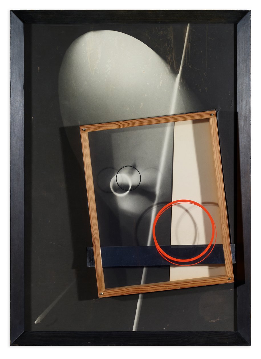 Komposisjon - Montering - Fotogram, 1926 av Laszlo Moholy Nagy