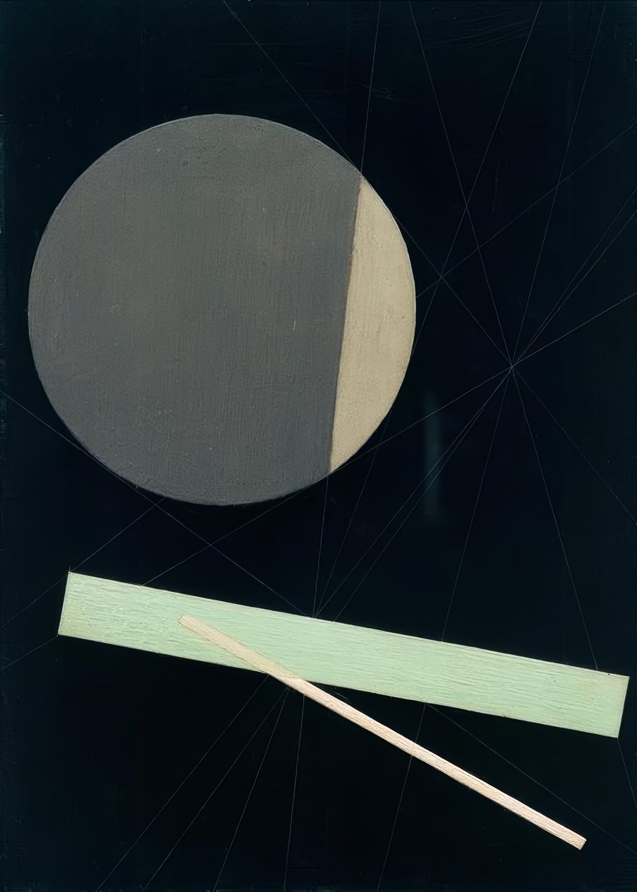 Sammensetning TP5 av Laszlo Moholy Nagy