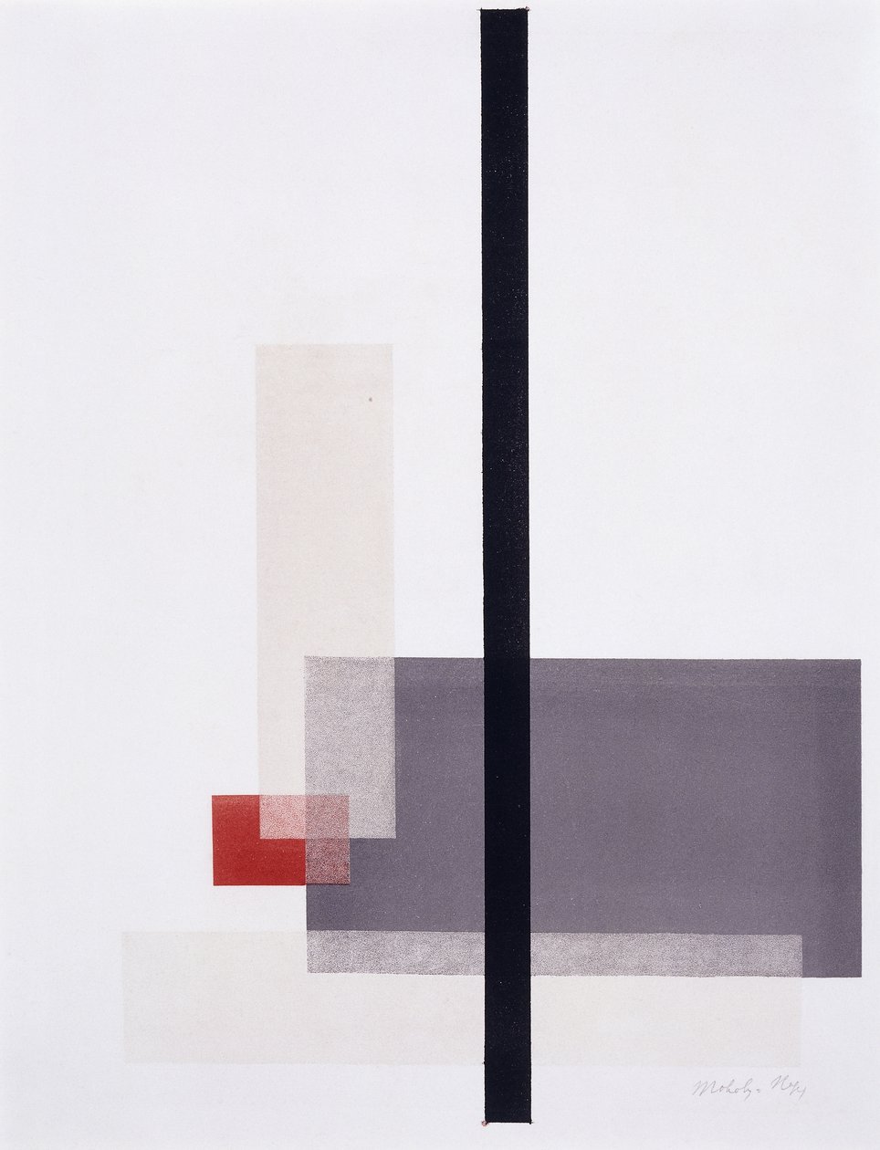 Konstruksjon, 1923 av Laszlo Moholy Nagy