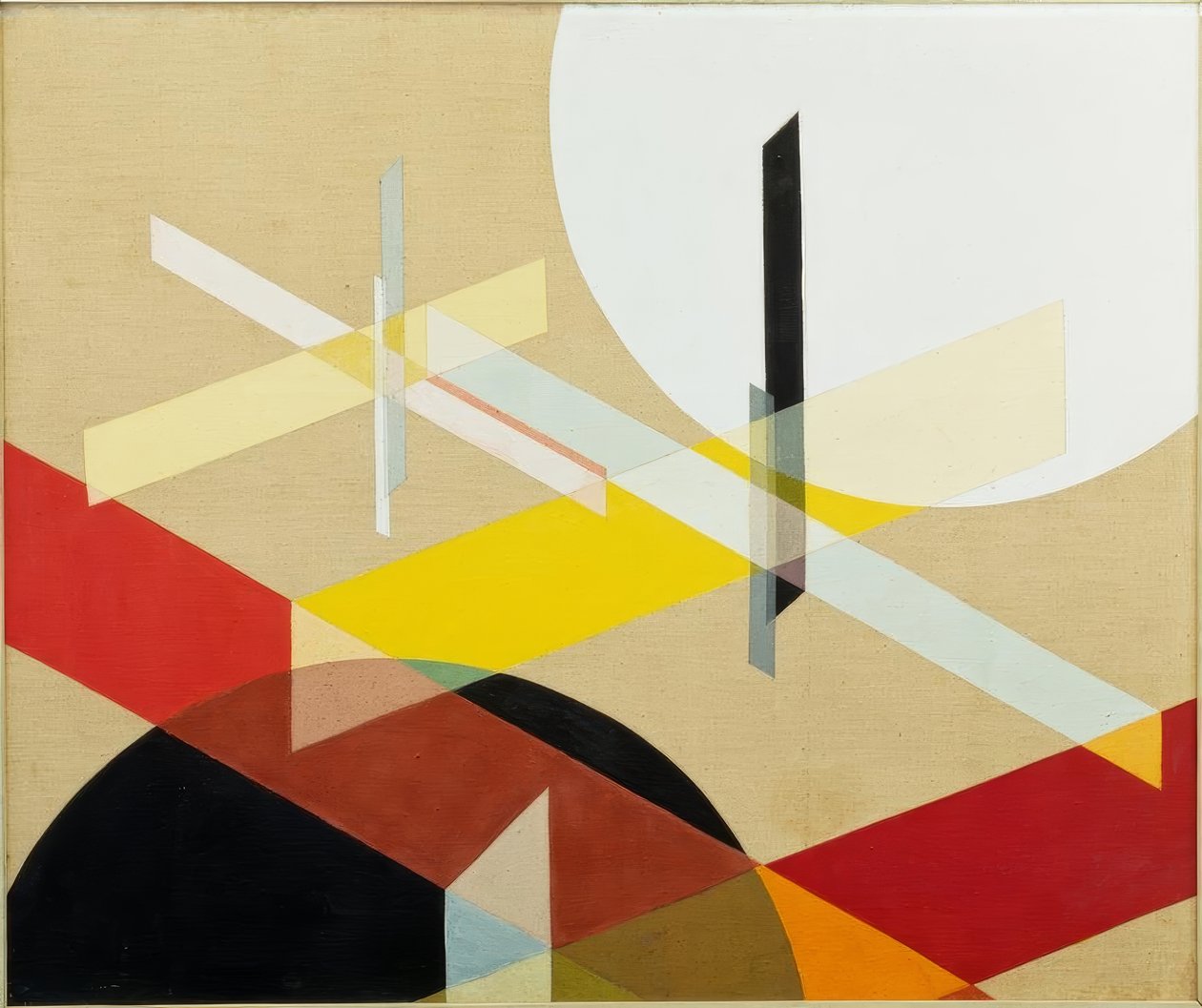 Komposisjon Z VIII av Laszlo Moholy Nagy