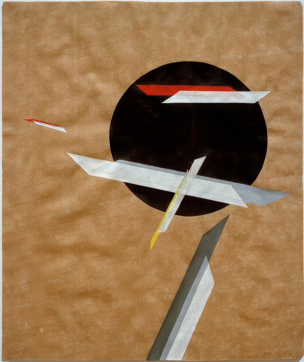 Konstruksjon (Perg 1) av Laszlo Moholy Nagy
