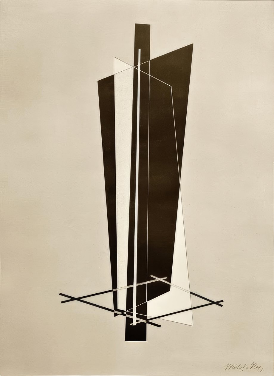 Byggingen. 6. Kestner-mappe av Laszlo Moholy Nagy