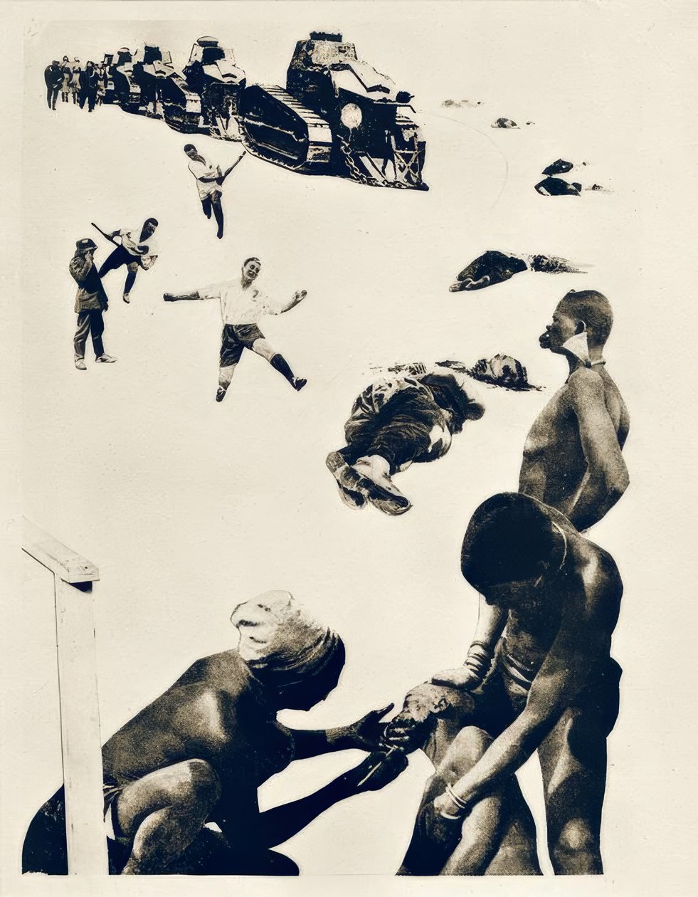 militarisme av Laszlo Moholy Nagy