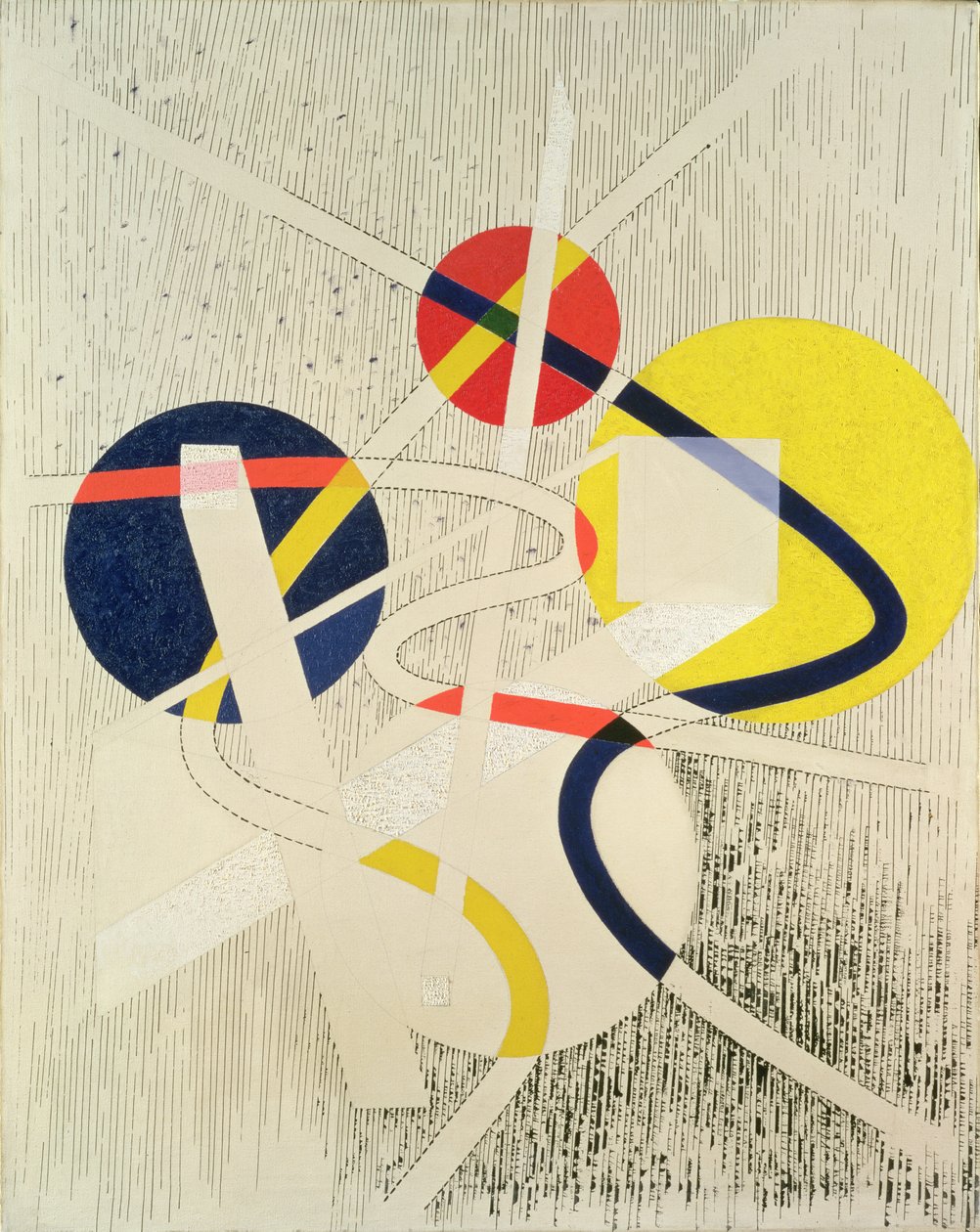Atomrom, 1946 av Laszlo Moholy Nagy