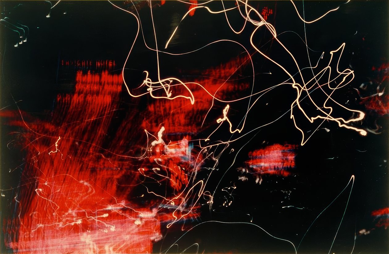 Uten tittel / Trafikk (City lights Eastgate Hotel) av Laszlo Moholy Nagy