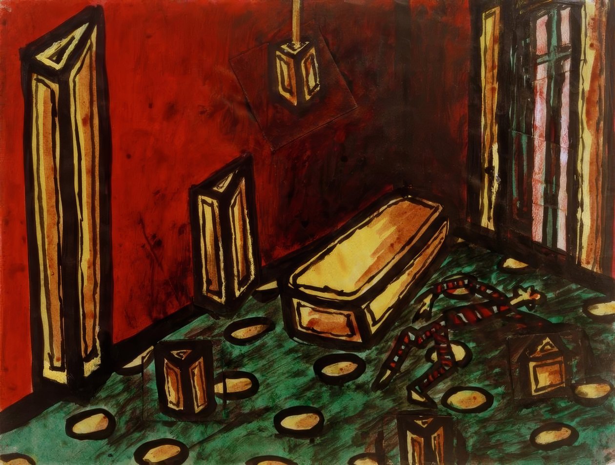 Salong bei Lissi av Laszlo Moholy Nagy