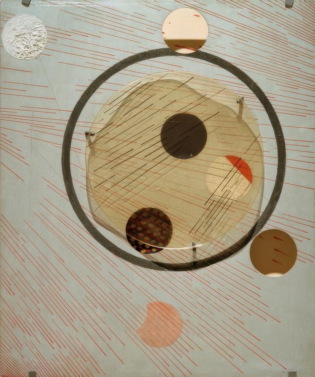 Space Modulator Experiment, Aluminium 5 av Laszlo Moholy Nagy
