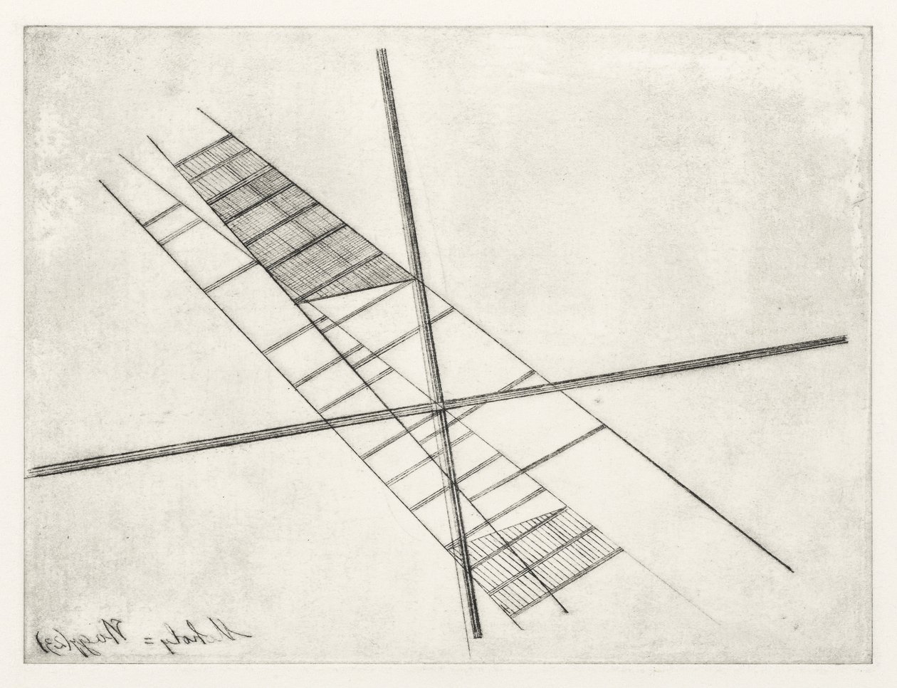Uten tittel, 1923 av Laszlo Moholy Nagy