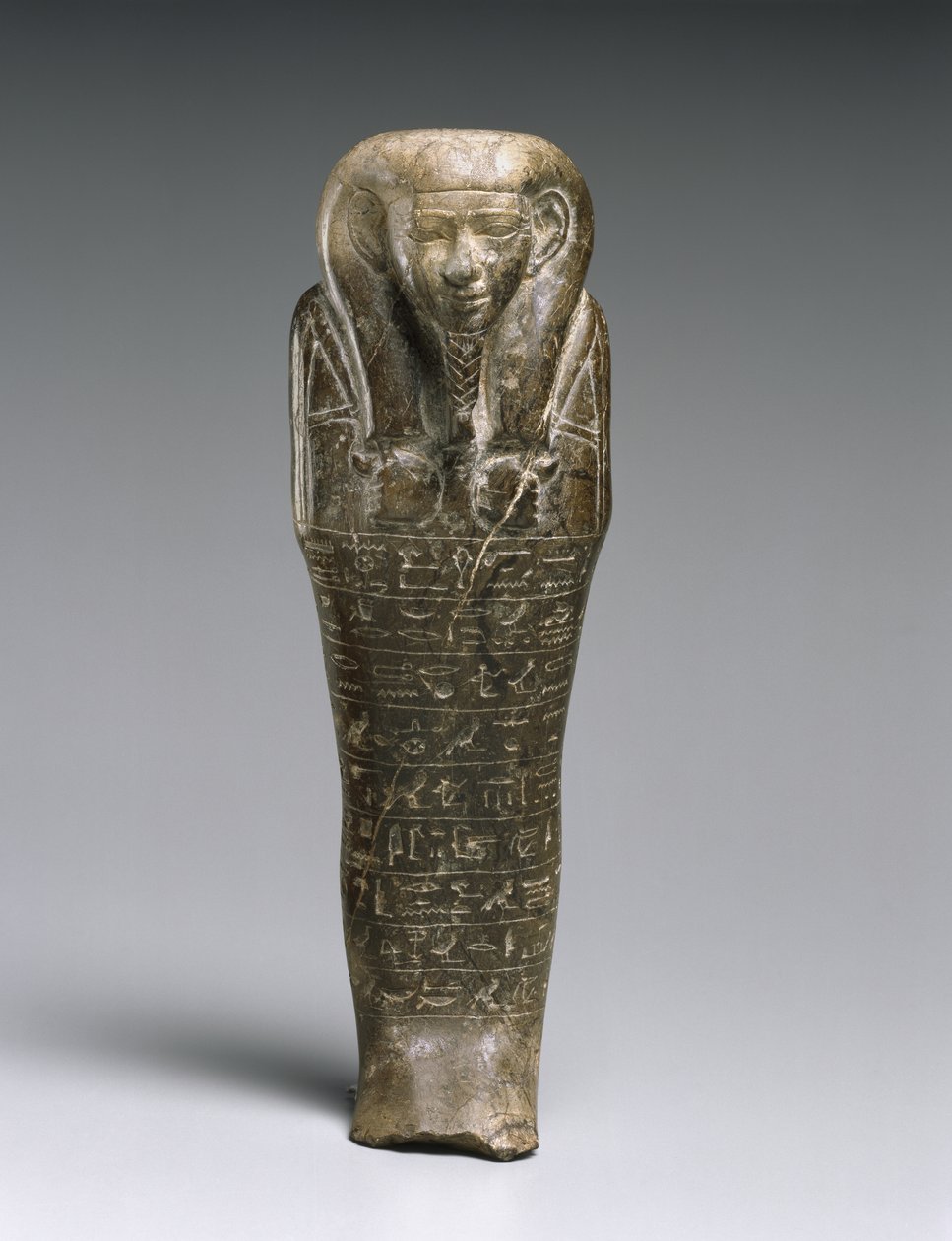 Shawabti av greven av Theben, Montuemhat, fra Asasif, Egypt (steatitt) av Late Period Egyptian
