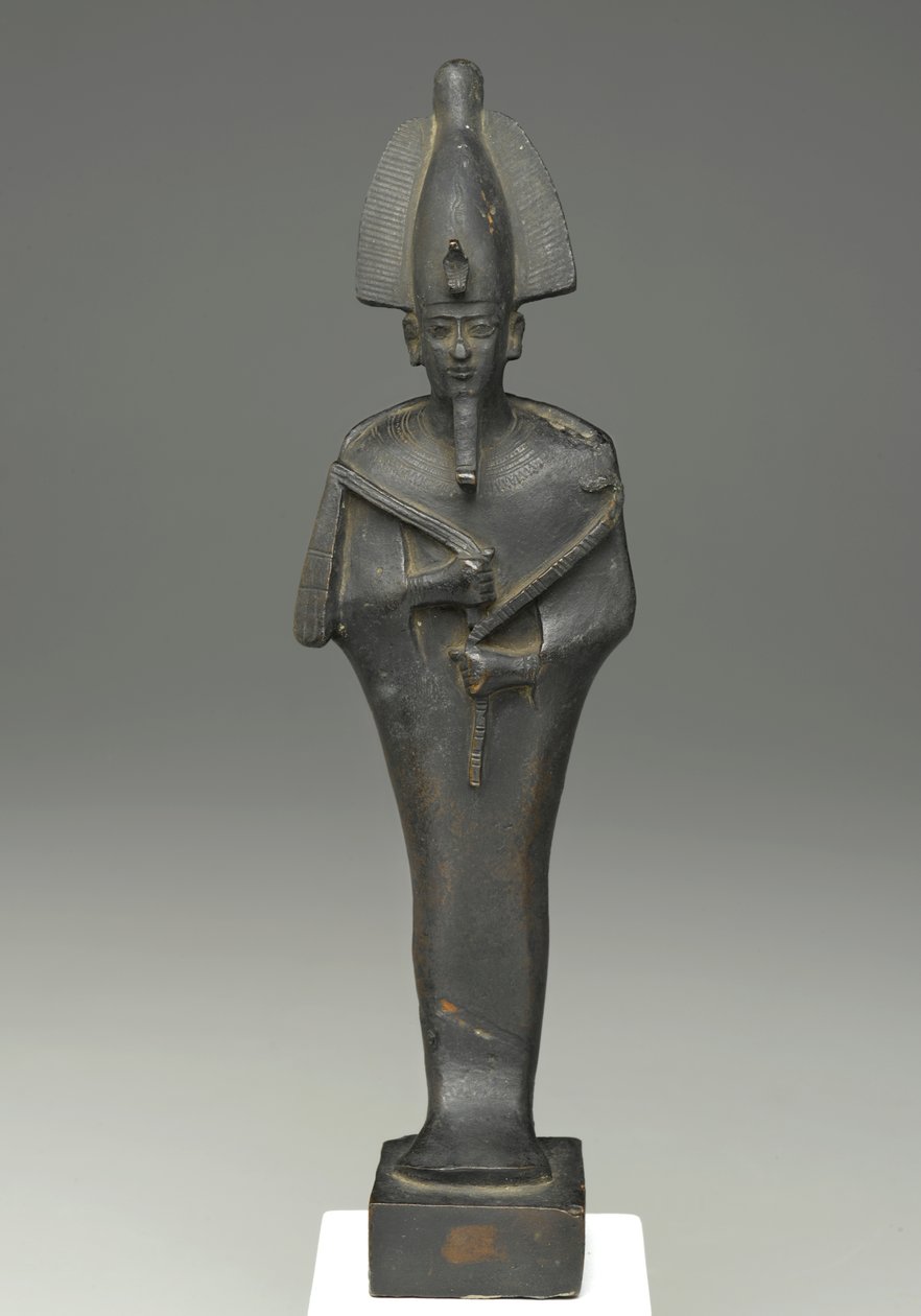 Stående mummiform av Osiris, 664-332 f.Kr. (bronse) av Late Period Egyptian