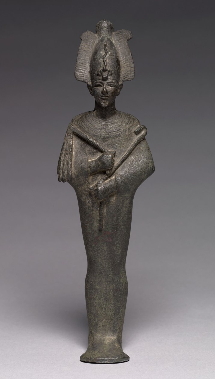 Statuett av Osiris, 664-30 f.Kr av Late Period Egyptian