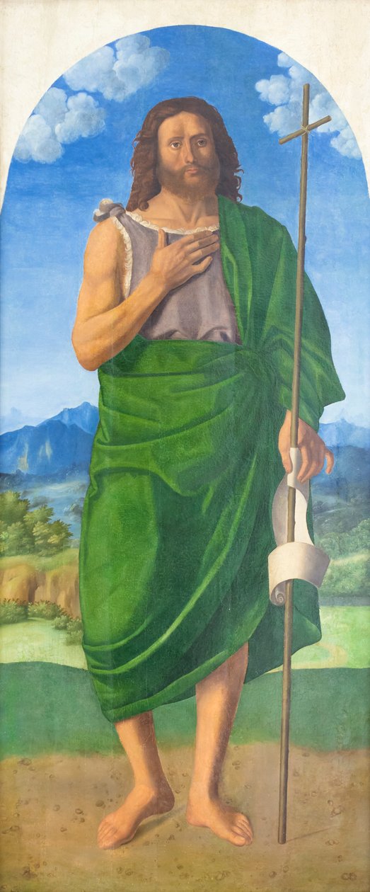Døperen Johannes av Lattanzio da Rimini
