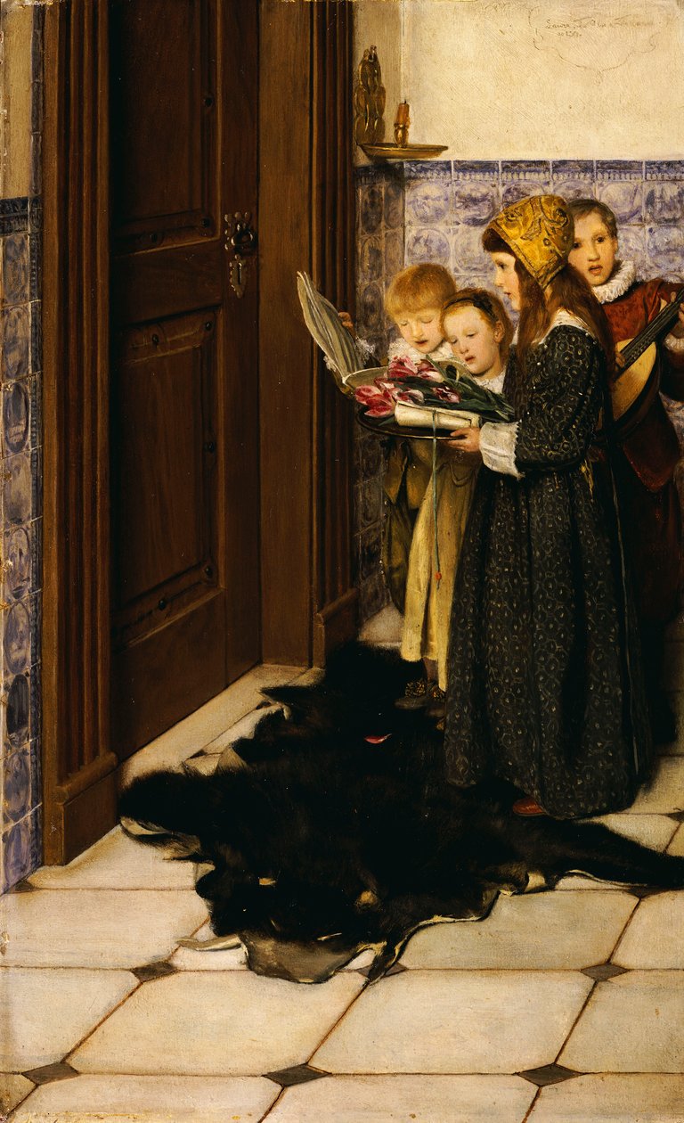 En Carol av Laura Theresa Alma Tadema