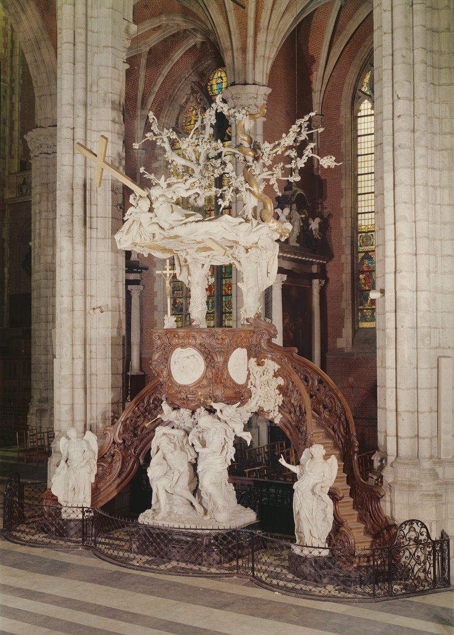 Prekestol, ca. 1741-45 (tre) av Laurent Delvaux