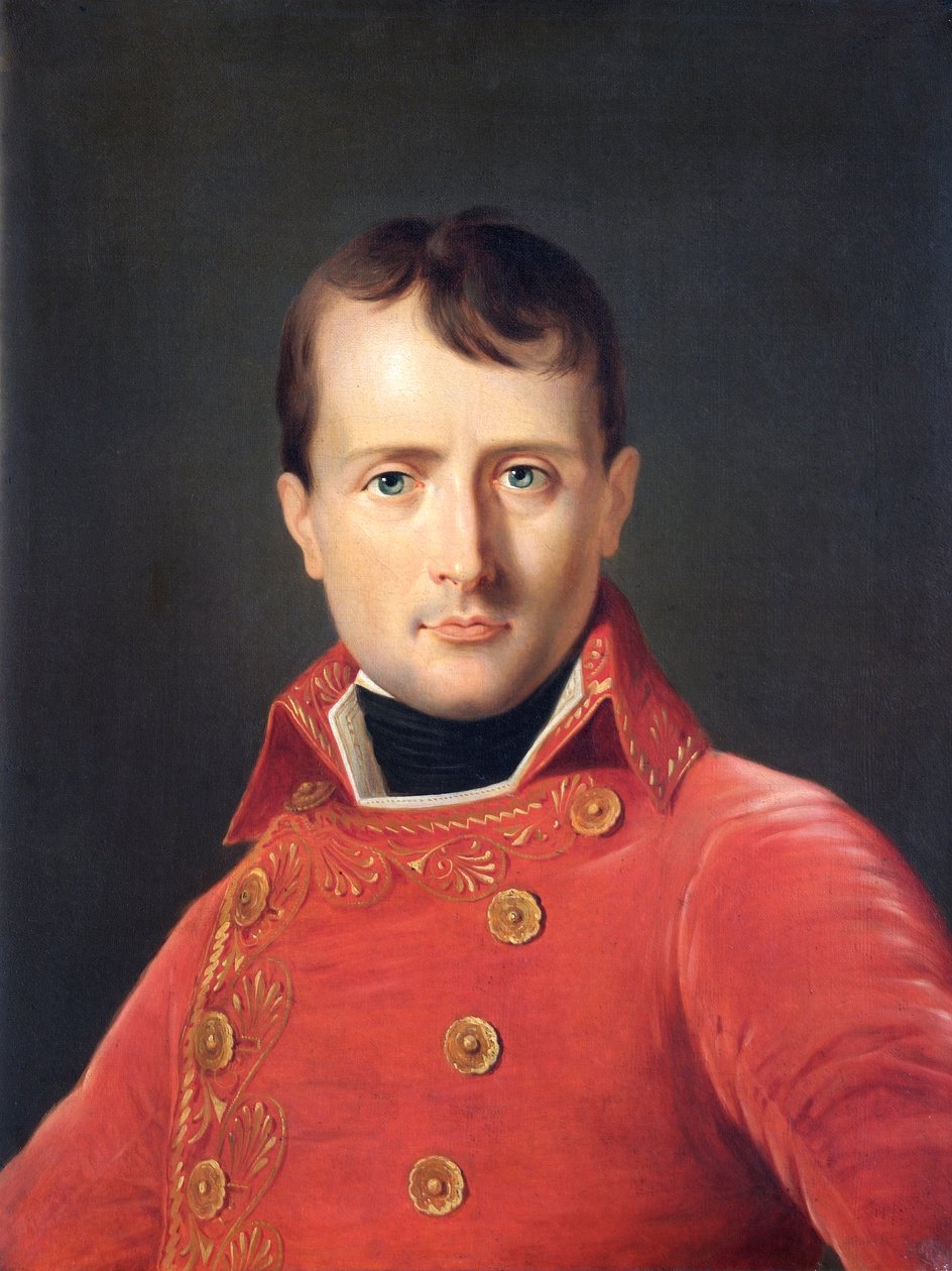 Napoleon Bonaparte som første konsul, ca. 1803 (olje på lerret) av Laurent Dabos