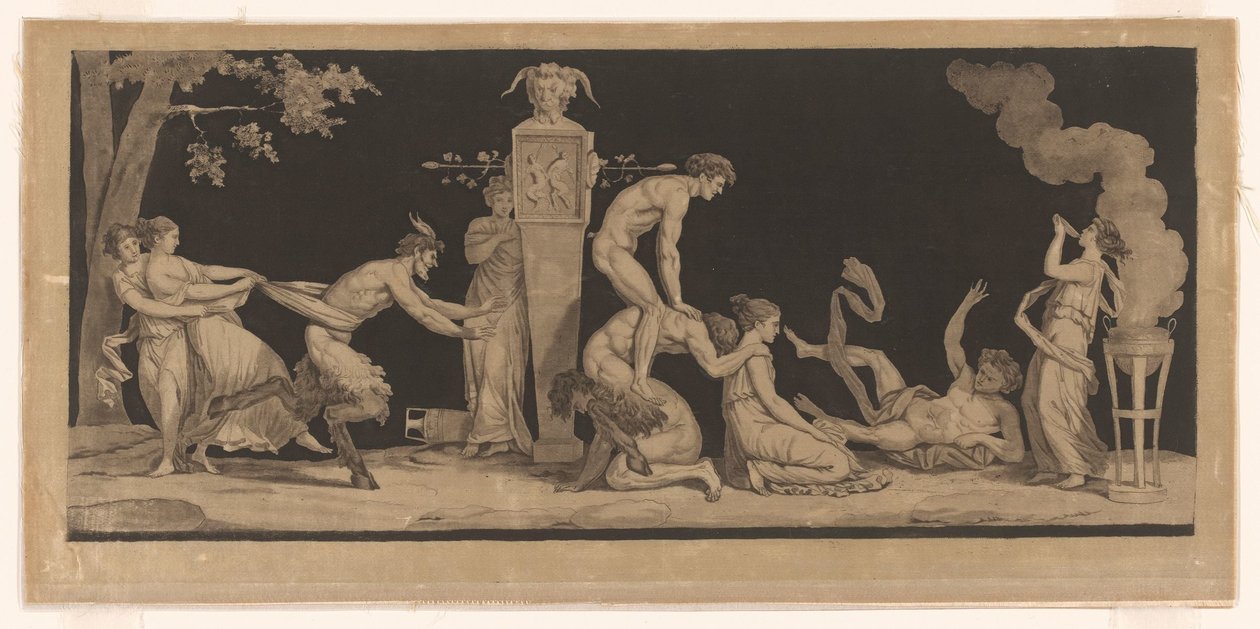 Bacchanaal (tittel på objekt) av Laurent Guyot (attributed to)