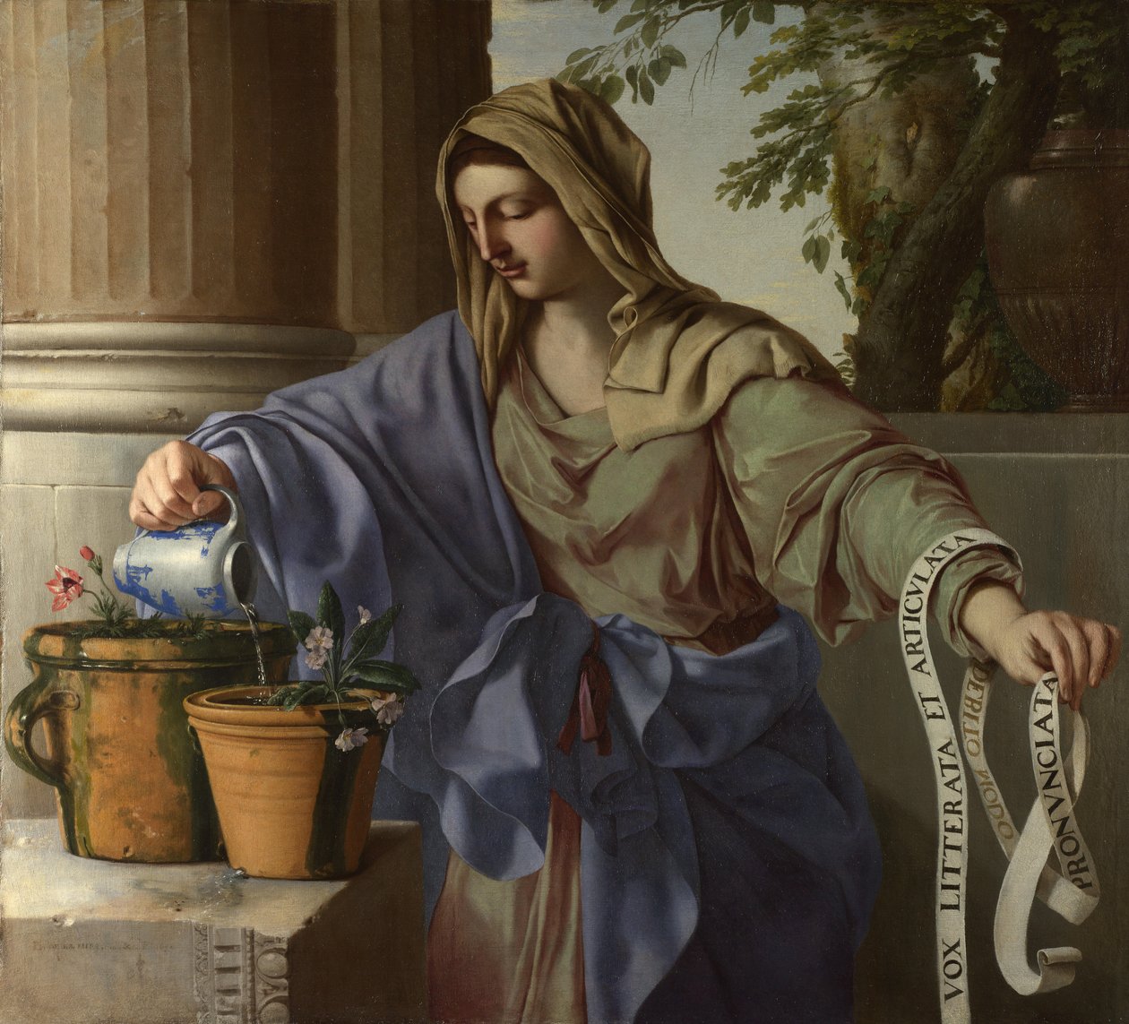 Allegory of Grammar, 1650 av Laurent La Hyre de