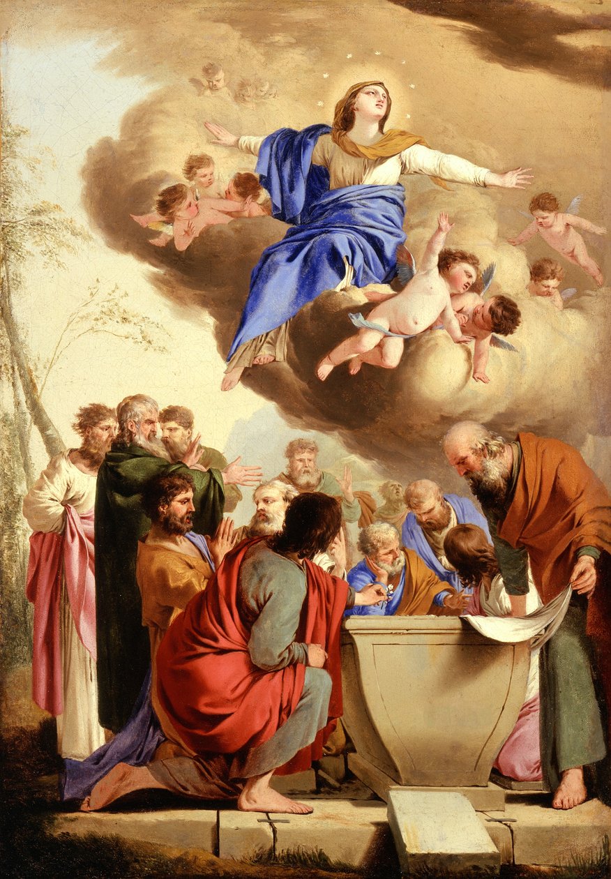 Antagelsen, ca. 1653-5 av Laurent de la Hyre