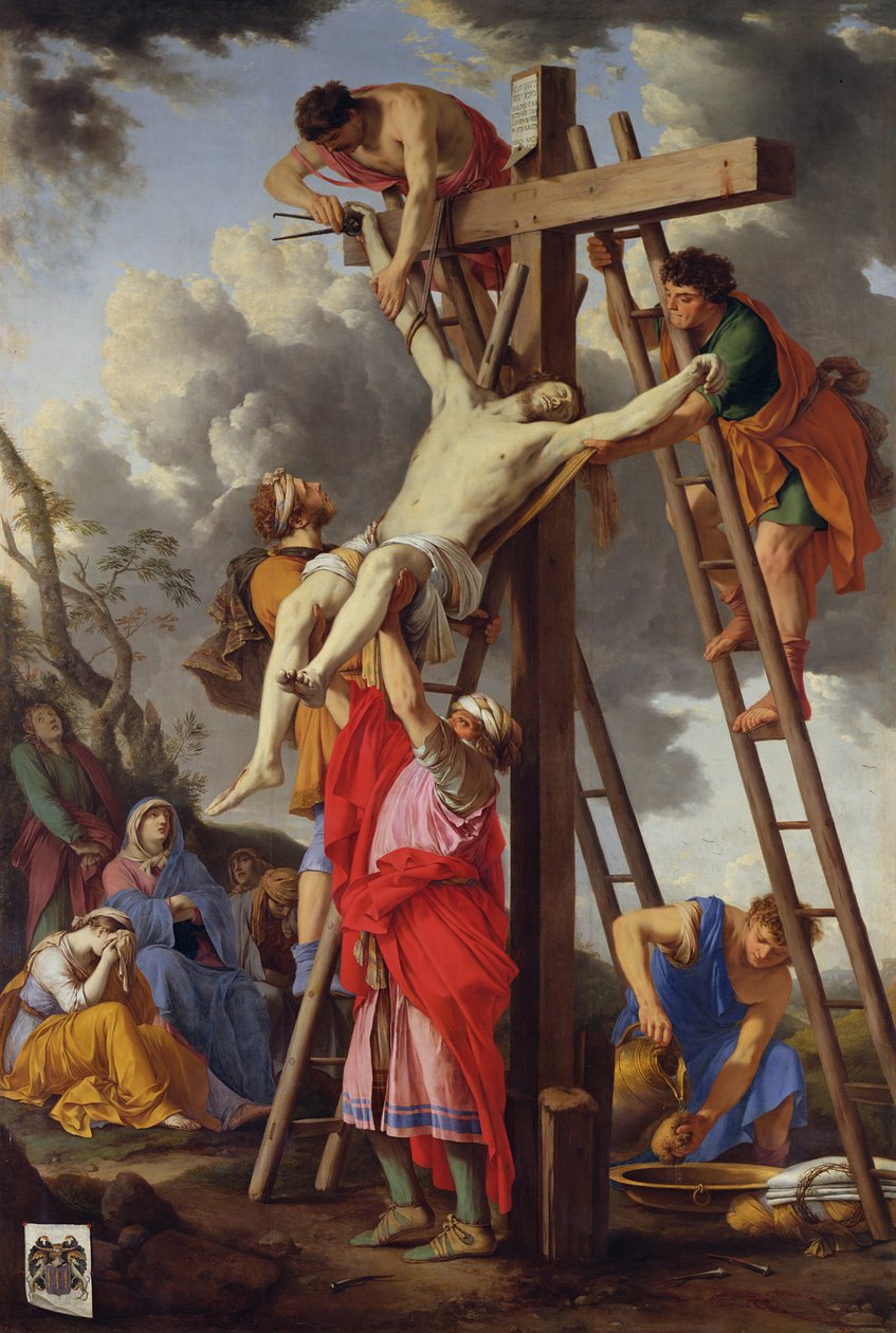 Deponeringen, 1655 av Laurent de la Hyre