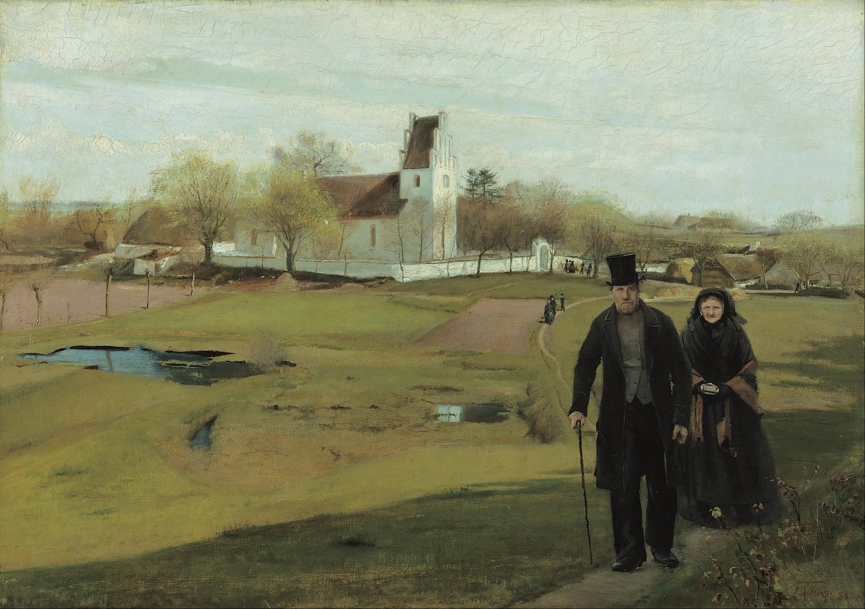 Mogenstrup kirke av Laurits Andersen Ring