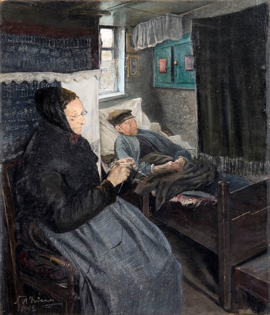 Den syke mannen av Laurits Andersen Ring