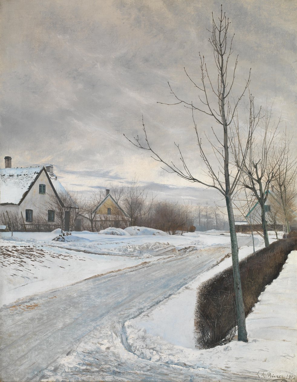 Vinterdag av Laurits Andersen Ring
