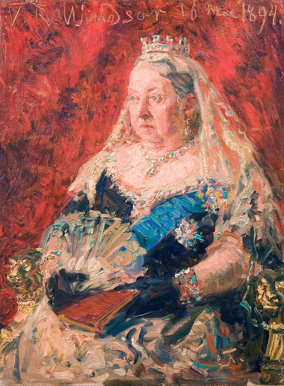 Portrett av dronning Victoria av Laurits Regner Tuxen