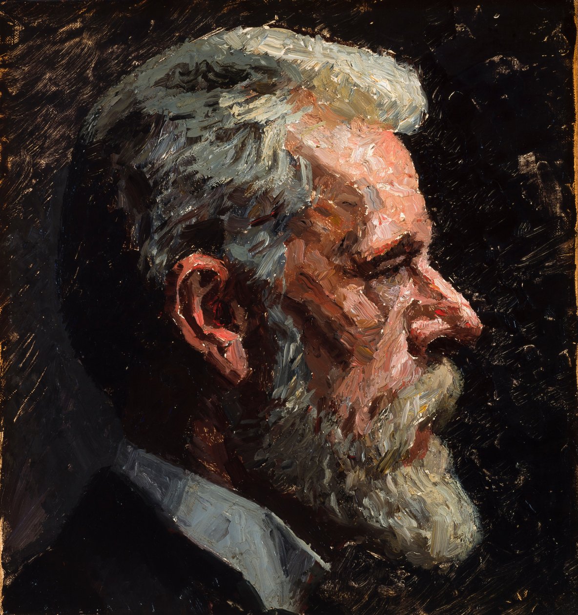 Selvportrett av Laurits Regner Tuxen