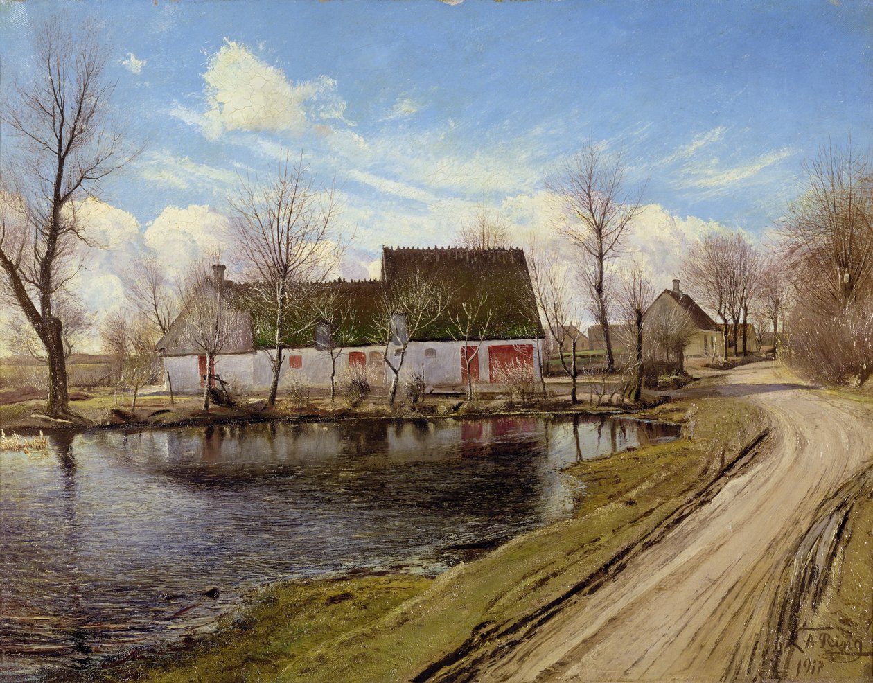 Våningshus i Baldersbronde av Laurits Andersen Ring