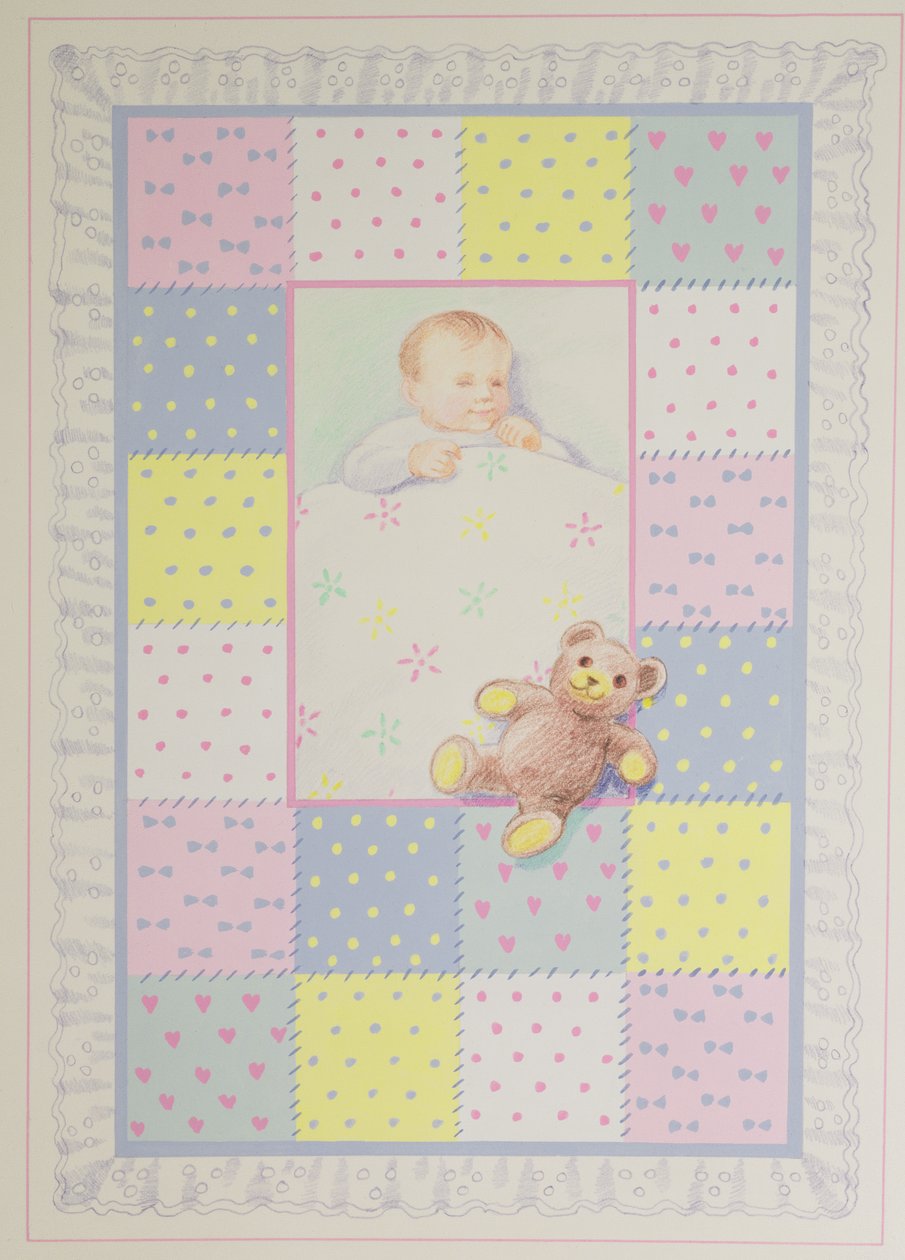 Babyteppe av Lavinia Hamer
