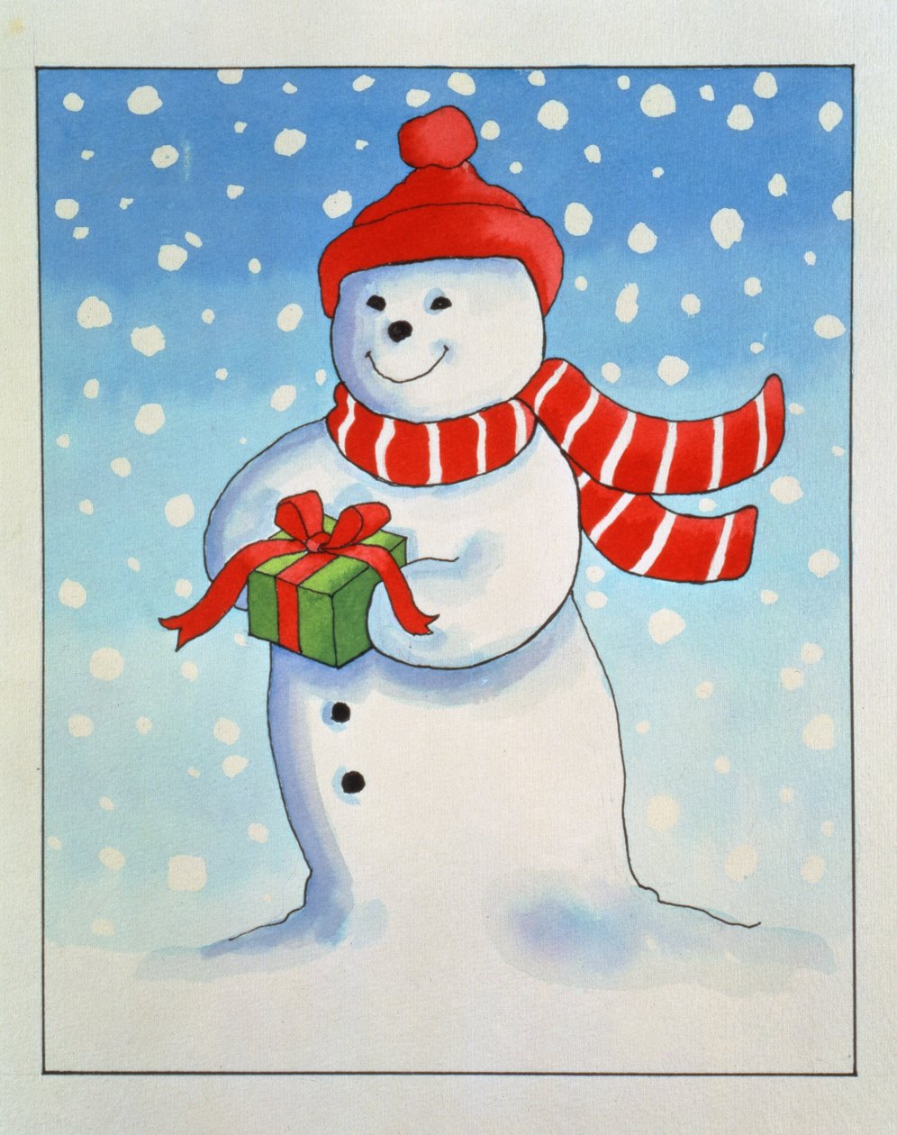 Snowmans julegave av Lavinia Hamer