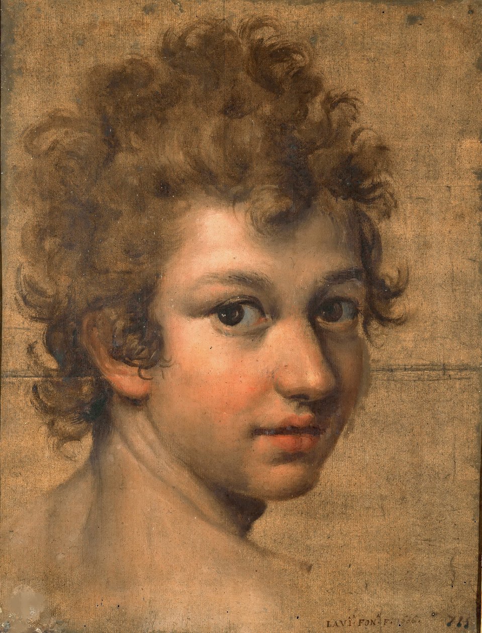 Portrett av en gutt. av Lavinia Fontana