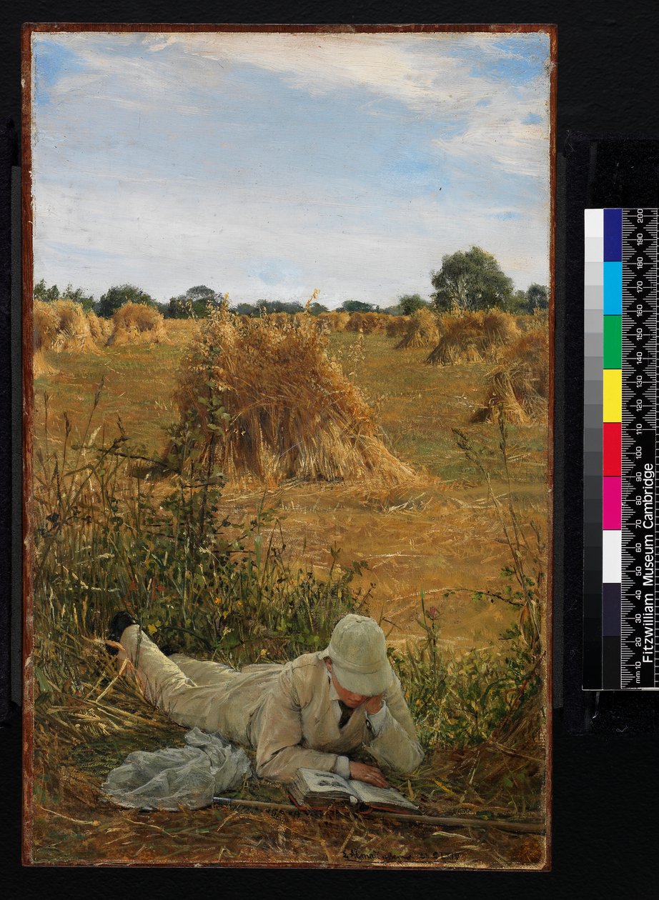 94 Degrees in the Shade, 1876 (olje på lerret lagt ned på panel) av Lawrence Alma-Tadema