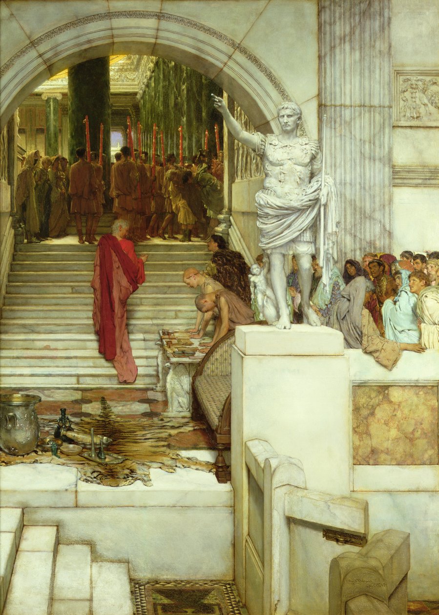 Etter publikum, 1879 av Lawrence Alma Tadema
