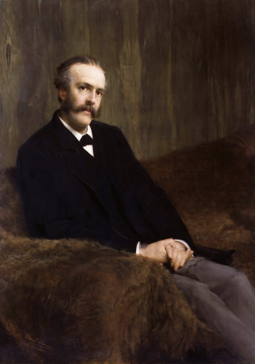 Arthur James Balfour av Lawrence Alma Tadema
